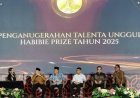 BRIN Anugerahkan Habibie Prize 2025, Apresiasi Tinggi untuk Ilmuwan Visioner