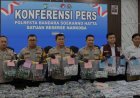 Polres Bandara Soetta Amankan 4 Tersangka Kasus Peredaran 8.500 Vape Okerbaya Senilai 42,5 M