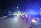 Patroli Cahaya Biru Polsek Negara Mantapkan Keamanan Jalur Utama di Tengah Malam