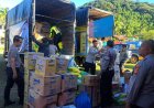 Polri Salurkan Puluhan Ribu Bantuan Logistik untuk Korban Bencana Alam di Sumatera Barat