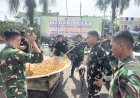 TNI dan Bobon Santoso Siapkan Ribuan Porsi Makanan untuk Pengungsi Bencana Tapteng