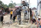 Polri Terus Kebut Pembangunan Sumur Bor di Berbagai Fasilitas Umum di Aceh Tamiang