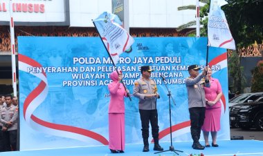 Polda Metro Jaya Kirim Bantuan Kemanusiaan ke Aceh, Sumut, dan Sumbar