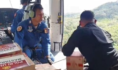 Kapolri Salurkan Bantuan Kemanusiaan ke Aceh Tamiang Melalui Airdrop Akibat Lokasi Masih Terisolir