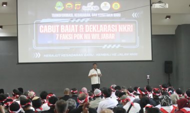 Tujuh Faksi NII Jawa Barat Serentak Lakukan Cabut Baiat dan Deklarasi Setia kepada NKRI