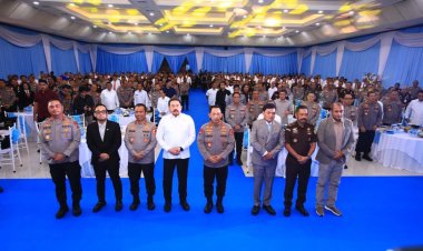 Kapolri Dorong Sinergi Polri - Kejaksaan agar Penanganan Perkara Lebih Efektif di Era KUHP - KUHAP Baru