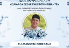 Dunia Pers Berduka: Sekjen PWI Pusat Zulmansyah Sekedang Berpulang